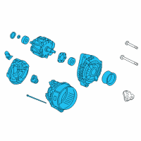 OEM 2014 Acura RLX Alternator Assembly (Csj99) (Denso) Diagram - 31100-R9P-A01