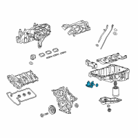 OEM 2021 Chevrolet Silverado 3500 HD Level Indicator Diagram - 12696433