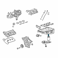 OEM 2021 Cadillac XT5 Oil Filter Connector Diagram - 12671708