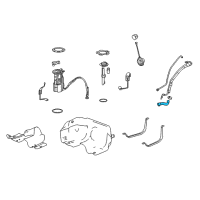 OEM 2012 GMC Terrain Filler Hose Diagram - 20821170