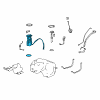 OEM 2017 Chevrolet Equinox Fuel Pump Diagram - 13506690