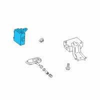 OEM 2012 Toyota FJ Cruiser Control Module Diagram - 89769-35051