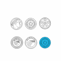 OEM Mercury Marauder Applique Diagram - 3W3Z-1130-BA