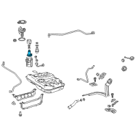 OEM 2017 Lexus ES350 Fuel Pump Assembly W/Filter Diagram - 23220-0P180
