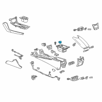 OEM 2019 Cadillac ATS Latch Diagram - 92243985