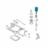 OEM 2008 BMW 335xi Front Coil Spring Diagram - 31-33-6-769-915