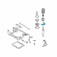 OEM BMW Z4 Lower Spring Pad Diagram - 31-33-6-764-372