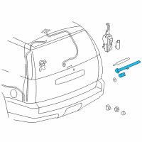 OEM 2008 Cadillac Escalade Rear Arm Diagram - 15277756