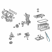 OEM 2022 Toyota Prius AWD-e Guide Tube Diagram - 11452-37040