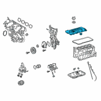 OEM 2020 Toyota Prius Prime Valve Cover Diagram - 11201-37061