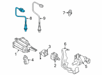 OEM 2020 Hyundai Sonata Sensor Assembly-Oxygen Diagram - 39210-2J610