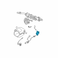 OEM Toyota Sienna Control Shaft Diagram - 33501-08011