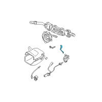 OEM 1998 Toyota Sienna Lever Sub-Assembly, SHIF Diagram - 33055-08020