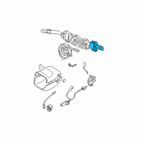 OEM 1998 Toyota Avalon Headlamp Switch Diagram - 84140-07030