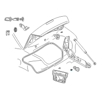 OEM 2003 Chrysler Sebring Screw-HEXAGON Head Diagram - 6505702AA