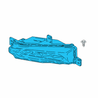 OEM 2020 BMW X3 FRONT FOG LAMP, LED, RIGHT Diagram - 63-17-9-492-772