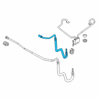 OEM 2014 Ford Edge Cooler Pipe Diagram - BT4Z-7C410-B