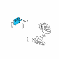 OEM Infiniti I30 Evaporator Assy-Cooler Diagram - 27281-2Y960