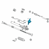 OEM 1998 Honda Accord Frame Unit, Valve Diagram - 53640-S82-A01