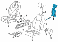 OEM 2022 Honda Civic HEATER, R- FR Diagram - 81124-T20-A61