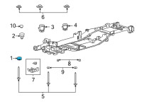 OEM 2021 Ford F-150 INSULATOR Diagram - ML3Z-2500155-F