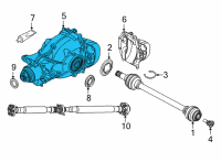 OEM 2020 BMW X3 REAR-AXLE-DRIVE Diagram - 33-10-9-846-339