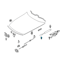 OEM 2006 BMW 325Ci Ball Pin Diagram - 07-14-7-202-359