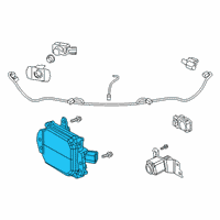 OEM 2020 Toyota RAV4 Sensor Diagram - 88210-06050