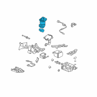 OEM 2004 Honda Accord Valve Set, EGR Diagram - 18011-RAA-A00