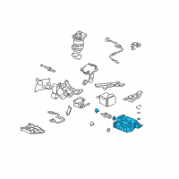 OEM Honda Canister Assembly Diagram - 17011-SDC-L00