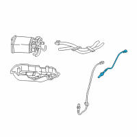 OEM 2001 Toyota RAV4 Sensor Diagram - 89467-42010