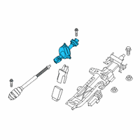 OEM BMW 540i Steering Shaft Diagram - 32-30-6-876-190