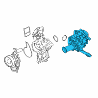 OEM 2019 BMW X3 Heat Management Module Diagram - 11-53-7-642-854