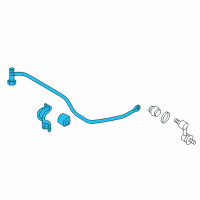 OEM Hyundai Sonata Bar Assembly-Rear Stabilizer Diagram - 55510-3K000