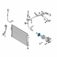 OEM 2016 Kia Sedona Disc & Hub Assembly-A/C Diagram - 97644A9000