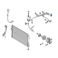 OEM Kia Sedona Valve-Expansion Diagram - 97626C8200