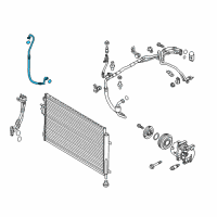 OEM Kia Sedona Discharge Hose Diagram - 97762A9001