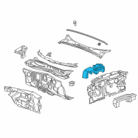 OEM 2020 Buick Regal TourX Insulator Diagram - 13482259