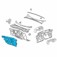 OEM Buick Insulator Diagram - 39078699