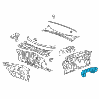 OEM 2020 Buick Regal TourX Insulator Diagram - 13482258