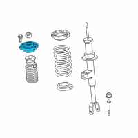 OEM 2017 BMW 540i xDrive Guide Support Diagram - 31-30-6-884-485