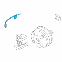 OEM Kia Hose Assembly-Brake Booster Diagram - 591302G100