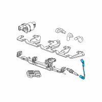 OEM Chevrolet Silverado 2500 HD Cable Set Diagram - 19351570