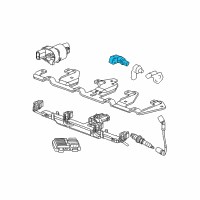 OEM GMC Savana 3500 Crankshaft Sensor Diagram - 12560228