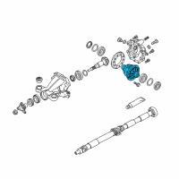 OEM 2019 Infiniti Q60 Differential Assy Diagram - 38420-4GD0A