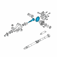 OEM 2019 Infiniti Q60 Gear Set-Final Drive Diagram - 38100-4GD4A