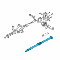 OEM 2018 Infiniti Q50 Shaft Rear PROPELLER Diagram - 37300-4HZ1B