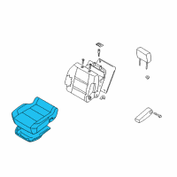 OEM 2006 Nissan Armada Cushion Assy-Front Seat Diagram - 87300-ZC002