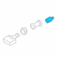 OEM Nissan Armada Nut Diagram - 40780-CK000