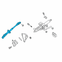 OEM 2021 Toyota Venza Intermed Shaft Diagram - 45220-0R010